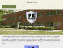 Tablet Screenshot of parkwaykew.com